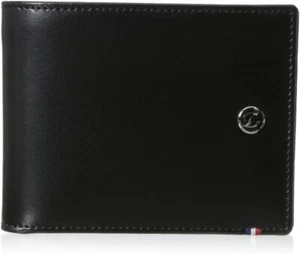 S.T. Dupont Wallet 6 Credit Card Leather Line D Black 180000 3597390188 - Picture 1 of 3