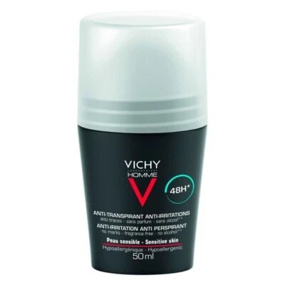 Vichy Piel Sensible 48h para Hombre Antitranspirante 50ml Foto 1 de 2