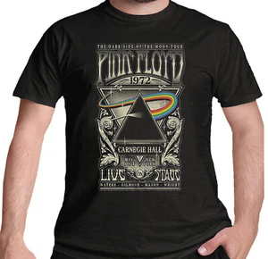 Pink Floyd T Shirt Official Carnegie Hall Black New S M L XL XXL - Picture 1 of 16