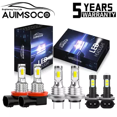 For Hyundai Elantra GT Hatchback 4-Door 2013-2018 LED Headlights Fog Light Bulbs - Image 1 of 4