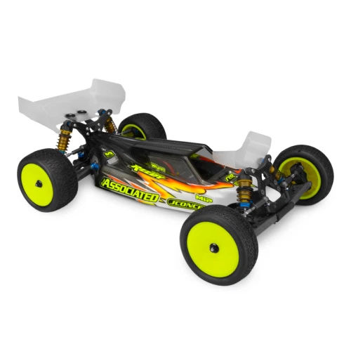 JConcepts S2 – B6.2/B6.3 1/10 Buggy Body (Clear) w/ Aero Wing 0314 - Image 1 of 1