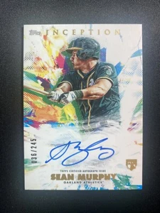 2020 Topps Inception Rookies & Emerging Stars /245 Sean Murphy Rookie Auto RC - Picture 1 of 2