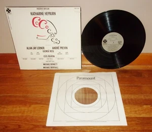 COCO-Original Cast Recording-KATHARINE HEPBURN-Lerner & Previn-NM-/VG++/NM- lp! - Picture 1 of 6