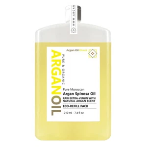 Argan Oil - Pure, Raw with Natural Argan Scent - Eco-Refill 210ml - Picture 1 of 1