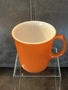 Pyrex Corelle By Corning Burnt Orange Coffee Mug D Handle Replacement Mug USA - Picture 1 of 3