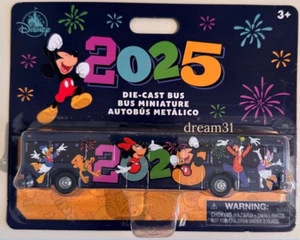 Neu im Karton Disney Parks Pixar Transport Bus 2025 Druckguss Metall Fahrzeug - Bild 1 von 1