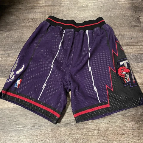 VTG Toronto Raptors Nike Shorts Pro Cut Game Worn Shorts 34 Cover