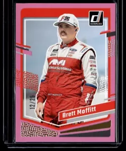 2024 Donruss Nascar Pink Brett Moffitt 12/25 #50 - Picture 1 of 2