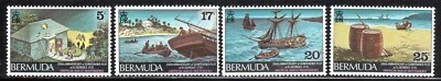 1975 Bermuda SC# 329-332 - Gunpowder Plot, 1775 American War of Independence-M-H - Image 1 of 2