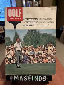 C1 1962 ARNOLD PALMER Golf Digest September ARNIE’s Army Cheer in Las Vegas - Bild 1 von 1