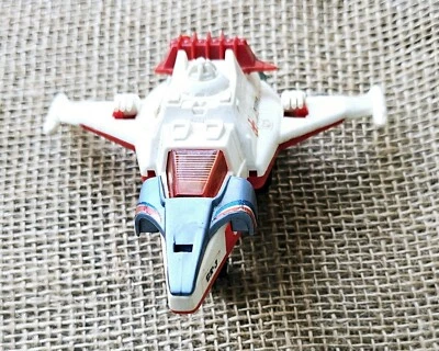 Avión de juguete Press & Go de combate espacial IOB de colección de los años 80 Foto 1 de 4