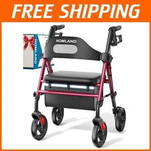 Lightweight Foldable Walker for Seniors - Enhanced Comfort & Stability, 350 lb - Picture 1 of 9