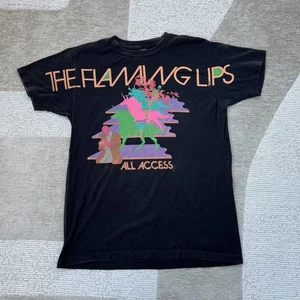 Camisa The Flaming Lips Para Hombres M Todo Acceso Banda de Rock Gira Concierto Mercancía Camiseta Psych - Imagen 1 de 11