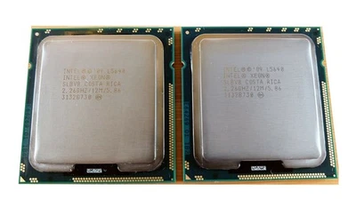 2 PCS Intel Xeon L5640 2.26GHz 12MB LGA1366 6 Core CPU Processors - Image 1 of 4