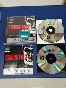 Resident Evil 2 PlayStation 1 Platinum Edition Game Capcom 2 Discs - Picture 1 of 9