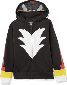 SEGA Big Sonic The Hedgehog Shadow Costume Zip Up Fleece Hoodie-Boys 4-20 - Picture 1 of 10