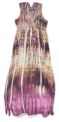 Maxi Vestido Apt 9 Mujer S Rosa Romántico Grunge Diosa Femenino Festival Hada Foto 1 de 4