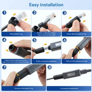 For Portable For POE Power Splitter for Starlink Mini with Robust ABS Material - Afbeelding 1 van 14