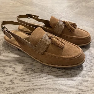 NYDJ Damen Audrina Stil Slingback Halbschuhe mit Quasten 10 - Bild 1 von 5