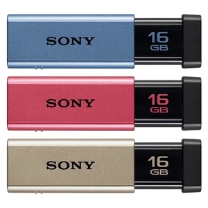 Sony USB memory USB3.0 16GB 3-piece High-speed type USM16GT 3C Computer Japan - Picture 1 of 8