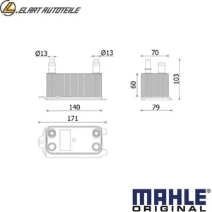 ÖLKÜHLER AUTOMATIKGETRIEBE CLC 326 000P FÜR LAND ROVER RANGE/SPORT/II/IV 3.0L - Picture 1 of 16
