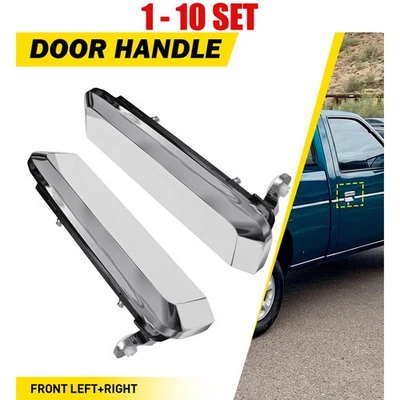 Manija de puerta delantera exterior cromada izquierda+derecha 2-20X para Nissan 1983-1986 Sentra XE Foto 1 de 4