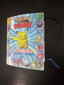 2000 Pokémon Stadium Action 3D's | Album Complete Set 50/51 | No Meowth | Tazo - Picture 1 of 6
