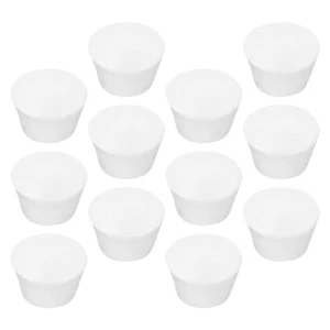 Maniquíes ligeros para cupcakes de espuma reutilizables 12 piezas para hornear hágalo usted mismo - Imagen 1 de 12