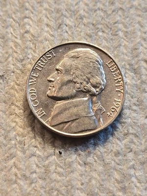 1964 jefferson nickel full steps - Image 1 of 4
