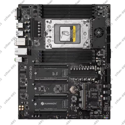 H12D-8D motherboard for AMD EPYC 7002 / 7003 CPU , 4 slots PCIe 4.0x 16 , 3x M.2 - Image 1 of 4