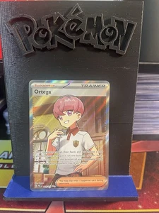 Pokémon Ortega Full-Art 141/131 Prismatic Evolutions Insufficient Ink Error NM - Picture 1 of 3