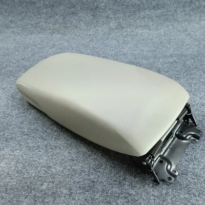 07-11 Toyota Camry Center Console Lid Cover Top Tan Beige Armrest OEM — 第 1/4 张图片