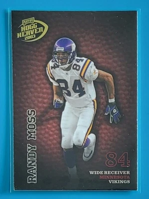 2003 Playoff Hog Heaven #83 Randy Moss Minnesota Vikings Football Card  - Image 1 of 2