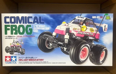 Tamiya RC Comical Frog Buggy - White/Pink - Image 1 of 4