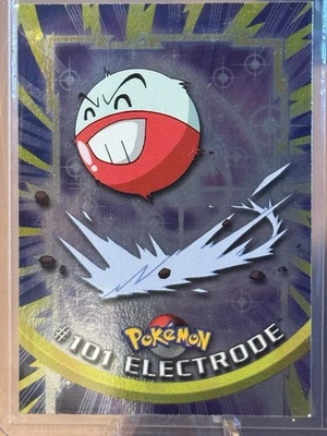 2000 Topps Chrome Pokemon TV Animation Edition Series 2 Foil #101 Electrode - Image 1 of 4