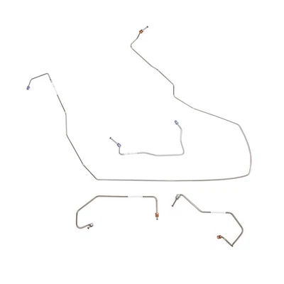 For Ford F-150 King Ranch 2001-03 Front BrakeLine AWD AWABS Disc-TKT0142SS-CPP - Image 1 of 2