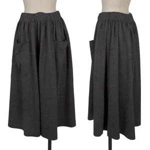 45R Wool Houndstooth Pocket Design Skirt Size S-M(K-156321) - Picture 1 of 12