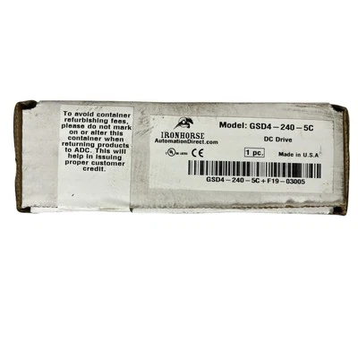 Ironhorse Automation Direct GSD4-240-5C DC Drive - Image 1 of 3