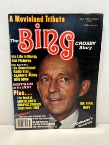 A Movieland Tribute The Bing Crosby Story Vintage Magazin Nr. 1 Lopez Pub. 1977 - Bild 1 von 12