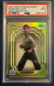 2024 Topps Chrome Disney Searcher Clade Green Refractor #/99 Graded PSA 9 - Bild 1 von 2