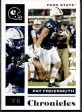 2021  Panini Chronicles Draft Picks Collegiate Chronicles Pat Freiermuth #22