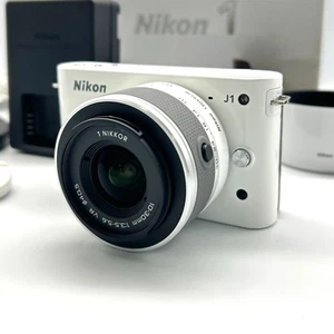 Nikon 1 J1 10-30mm F3.5-5.6 30-110mm F3.8-5.6 Mirrorless Camera From Japan - Picture 1 of 13