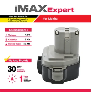 Batería 12V 3Ah NiMh para Makita 1233, 1234, 1235, 1235B, 192696-2 - Imagen 1 de 6