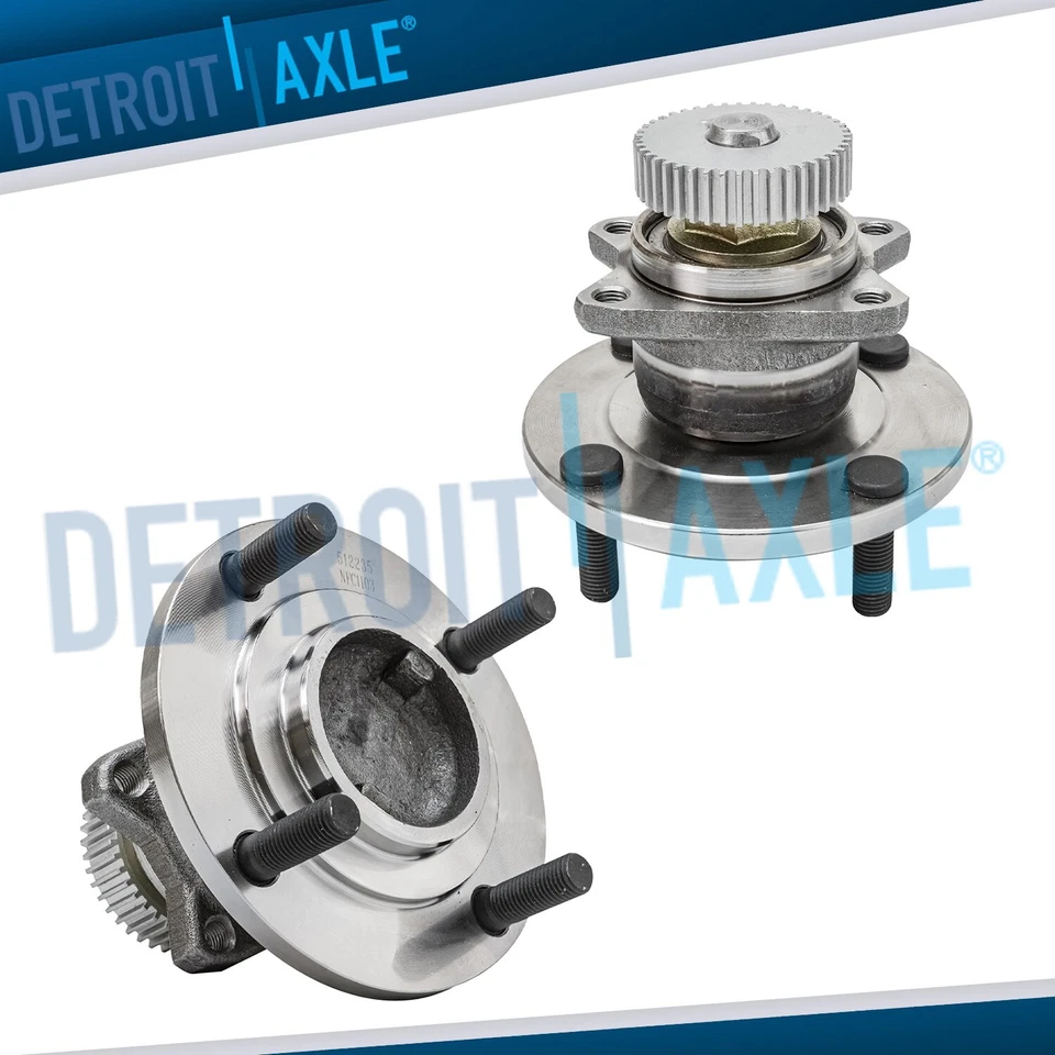 Conjunto de cojinetes y bujes de rueda trasera para Mitsubishi Galant 1994 1995 1996 con ABS Foto 1 de 4