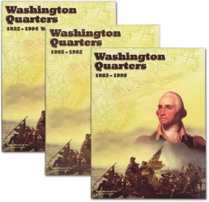 Carpetas de monedas Edgar Marcus para cuartos de Washington 1983-1998 - Imagen 1 de 1