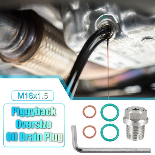 Stripped Oil Pan Repair X AUTOHAUX M16 Oil Drain Plug Repair Kit