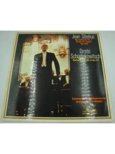 MRAWINSKY/LENINGRADER symphonie 7 SIBELIUS symphonie 6 SCHOSTAKOWITSCH LP Melodi - Imagen 1 de 3