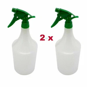 1 LITER LEER AUSLÖSER WASSERSPRÜHER KUNSTSTOFFFLASCHE PFLANZEN BLUMEN PUMPSPRÜHER NEU - Bild 1 von 9