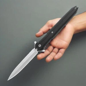 8.9" TAC FORCE SPRING OPEN ASSISTED TACTICAL FOLDING POCKET KNIFE Rescue Blade - Picture 1 of 6