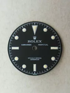 ~ Vintage Rolex #6204 Submariner Matte Black Refinished Dial ~ - Picture 1 of 17